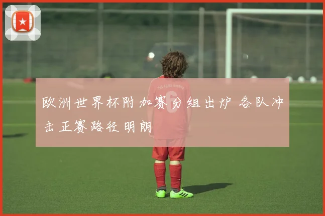 欧洲世界杯附加赛分组出炉 各队冲击正赛路径明朗